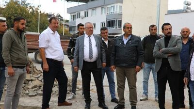 Başkan Ertaş, Sahada Çalışmaları Takip Etti