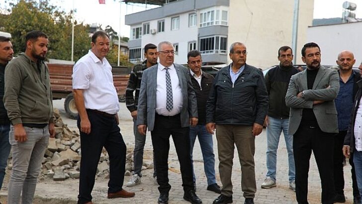 Başkan Ertaş, Sahada Çalışmaları Takip Etti