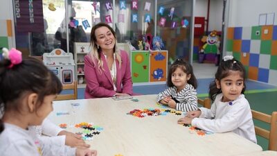Başkan Mutlu, Oyun Evi’nin minikleriyle bir araya geldi “Okul öncesi eğitim her çocuğun hakkı”