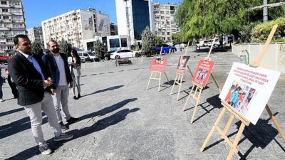 Bornova’da yoksullukla gayret için farkındalık standı