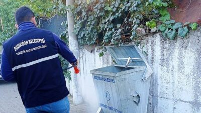 Bozdoğan Belediyesi’nden Çöp Konteyneri Paklığı Çalışmaları Devam Ediyor