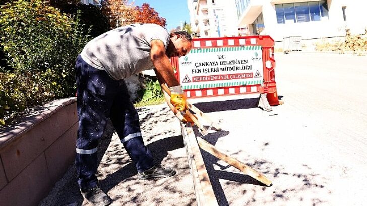 Çankaya’dan Yeni Merdivenli Yollar