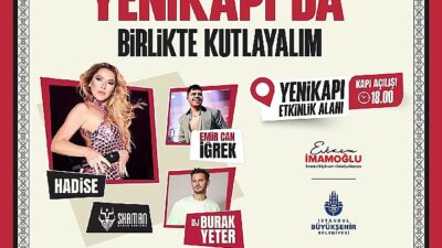 Cumhuriyet Bayramında Toplu Ulaşım Fiyatsız Olacak ve Büyük Konser Sizi Bekliyor Buyruk Can İğrek ve Hadise Sahne Alacak