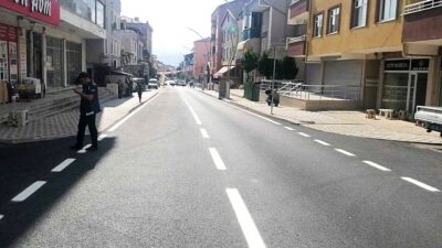 Derince Çavdar Caddesine estetik görünüm