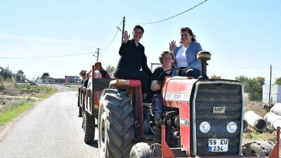 Dünya Kadın Çiftçiler Günü’nde Ahi Evren Mahallesi’nde anlamlı buluşma.