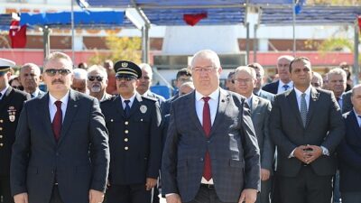 Edremit’te Cumhuriyet’in 101. yılı kutlamaları coşkuyla başladı