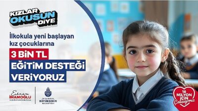 İBB, kız çocuklarının düzgün eğitim alabildiği ve geleceğe umutla bakabildiği bir İstanbul var etmek için çalışmaya devam ediyor