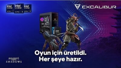 Intel’in En Yeni ve Güçlü İşlemcisiyle Yenilenen Excalibur E750 Düşük Güç Tüketimiyle Üstün Performans Sağlıyor