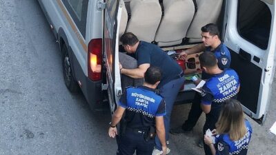 İzmir Büyükşehir Belediyesi’nden servis araçlarına sıkı kontrol