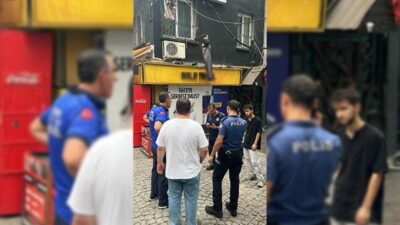 İzmir’de kaygı meskeninin reklam gayeli astığı cansız modeller toplatıldı