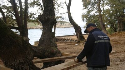 Kandıra Belediyesi Seyrekte Karavan Parkı ve Çadır Alanı Çalışmaları başladı