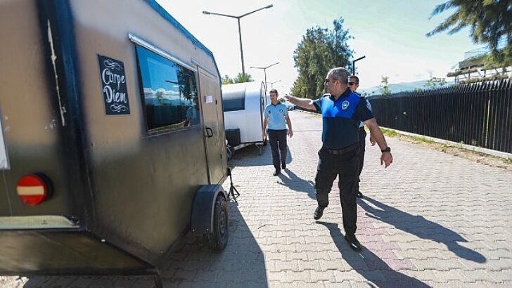 Karşıyaka Belediyesi’nden karavanla faal gayret