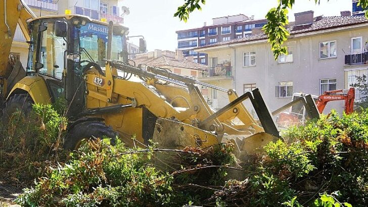 Keçiören’de mıntıka paklığı.