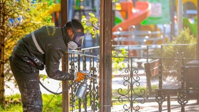 Keçiören’de Parklar Yenileniyor