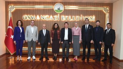 Lider Aydın, belediye liderlerini ağırladı