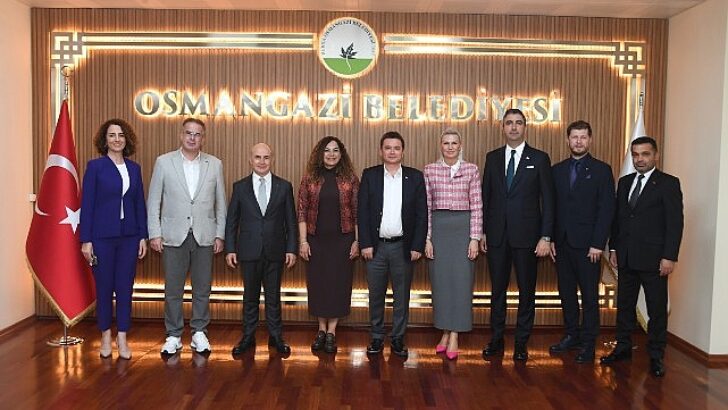 Lider Aydın, belediye liderlerini ağırladı