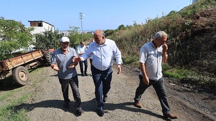 Lider İbrahim Sandıkçı’dan Alanda Takip