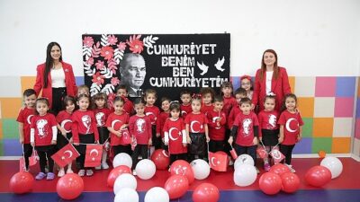 Lider Keyifli miniklerin bayram coşkusuna ortak oldu