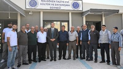 Lider Ömer Eşki Naldöken sakinleriyle buluştu