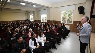 Lider Taban Naire Çikayeva Anadolu Lisesi Öğrencileriyle Buluştu