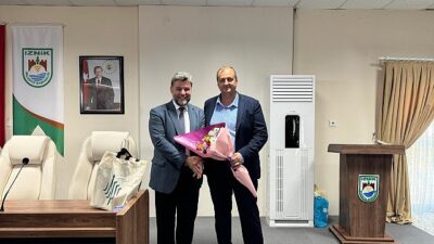 Lider Usta Yunanistan’dan gelen heyet ile bir ortaya geldi