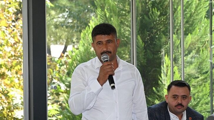 Lider Zeyrek Saruhanlı’da Uyardı; “İçme suyunu ziraî sulamada kullanmayın!”