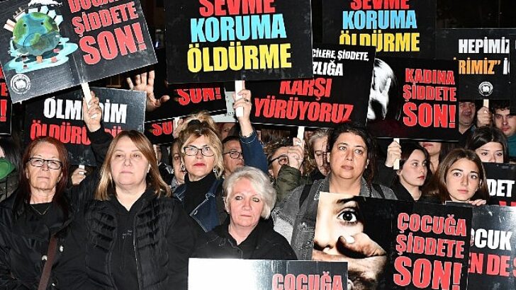 Lüleburgaz’da ‘şiddete son’ yürüyüşü