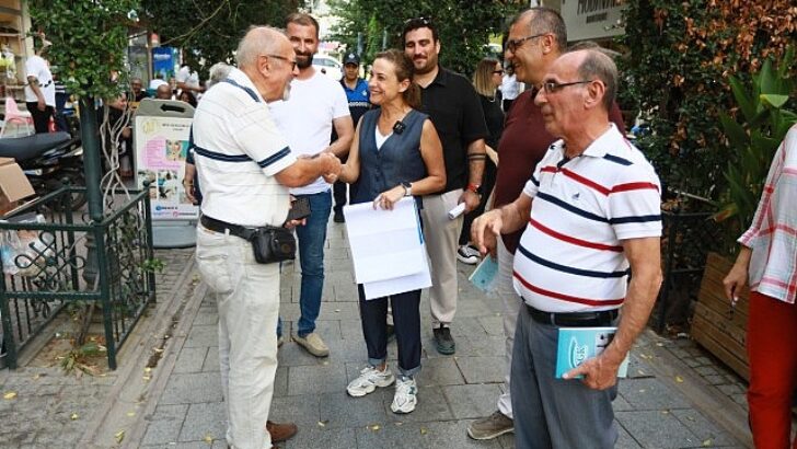 Mahalle seyahatlerinde ikinci durak Atatürk Mahallesi: Lider mahalleyi karış karış gezdi, çalışmaları inceledi