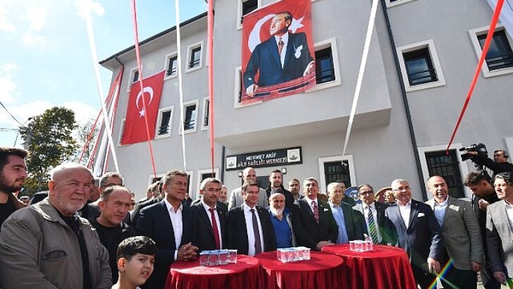 Mehmet Akif Mahallesi’ne 4’ü 1 ortada hizmet