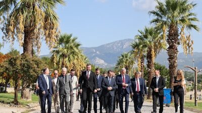 Milletlerarası Balkan Şenliği’nin konukları Buca’yı adım adım gezdi
