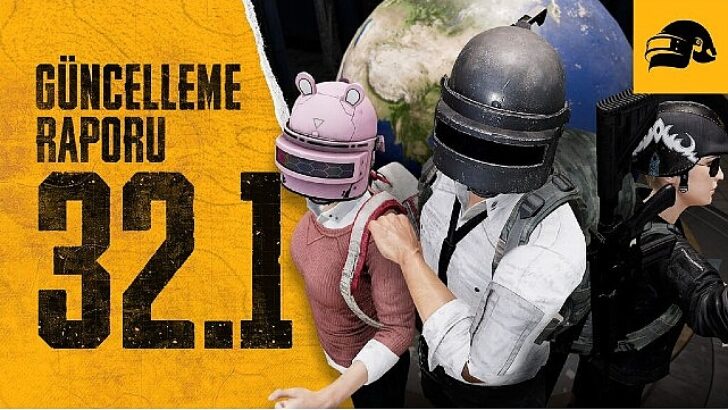 PUBG: Battlegrounds 32.1 Güncellemesi Artık Yayında