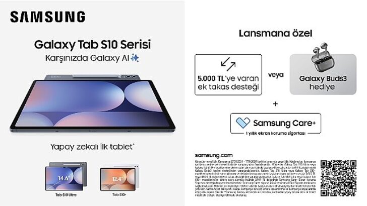 Samsung’dan yeni Galaxy Tab S10 Serisi tabletlerde lansmana özel kampanya