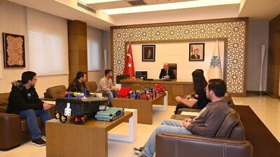 TEKNOFEST’te Selçuklu’yu Gururlandıran Gruplardan Lider Pekyatırmacı’ya Ziyaret