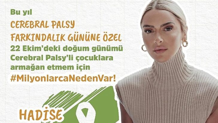 Türkiye’nin Sevilen Sanatçısı Hadise’den Anlamlı Hediye