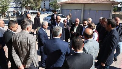 Vali Akın ve Lider Altay Marsan Sanayii’de Vatandaşlarla Buluştu