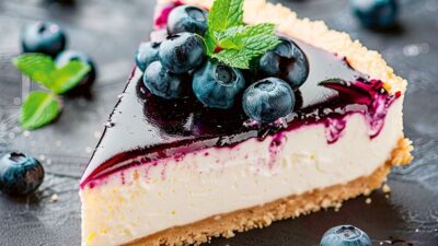 Yaban Mersinli Cheesecake