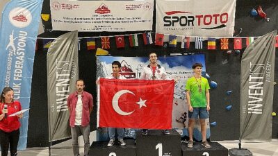 Ay Yıldızlı Forma ile Ülkemize Altın Madalya Kazandıran Mustafa Sacit Sümer Balkan Şampiyonu Oldu