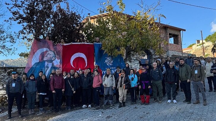 Aydın Büyükşehir Belediyesi’nin tabiat yürüyüşleri devam ediyor