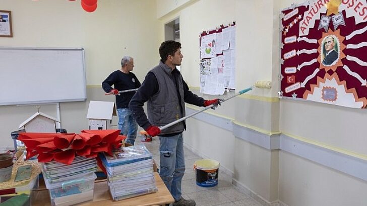 Balçova Belediyesi’nden okullara boyama dayanağı