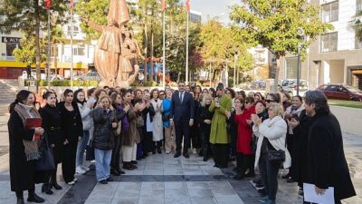Balçova’dan bayan cinayetlerine reaksiyon – Yiğit, lokal idare eşitlik dokümanını imzaladı