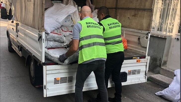 Bayraklı Belediyesinden yakacak dayanağı