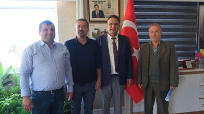Beldibi Birinci ve Ortaokulu idaresinden Çelik’e ziyaret