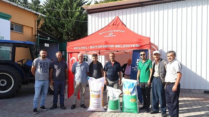 Büyükşehir, 100 bin dekar tarla yerini destekledi