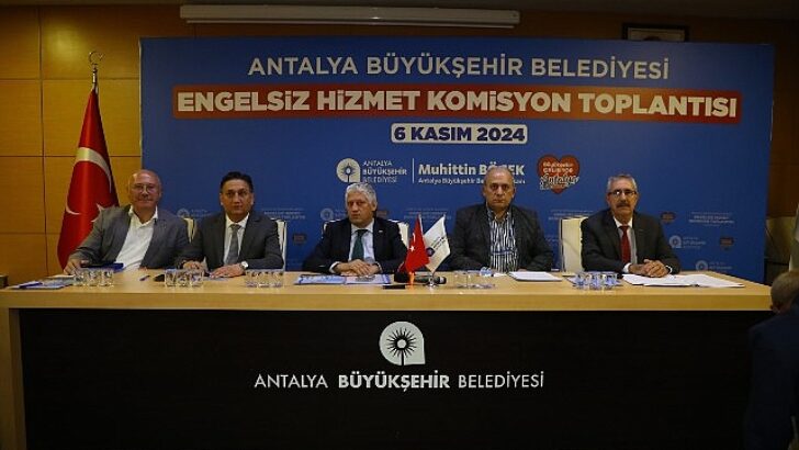 Büyükşehir Manisiz Hizmet Kurulu toplandı