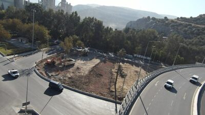 Büyükşehir’den otogar önüne estetik dokunuş