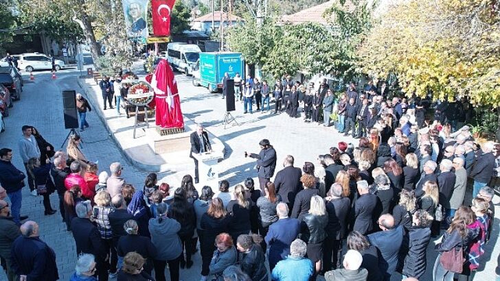 Çamlı’ya Ata’nın Yeni Heykeli Dikildi