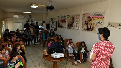 Çiğli Belediyesi’nden Miniklere Hayvan Sevgisi Semineri