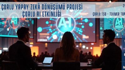 Çorlu Yapay Zekâ Dönüşümü Projesi Başlıyor