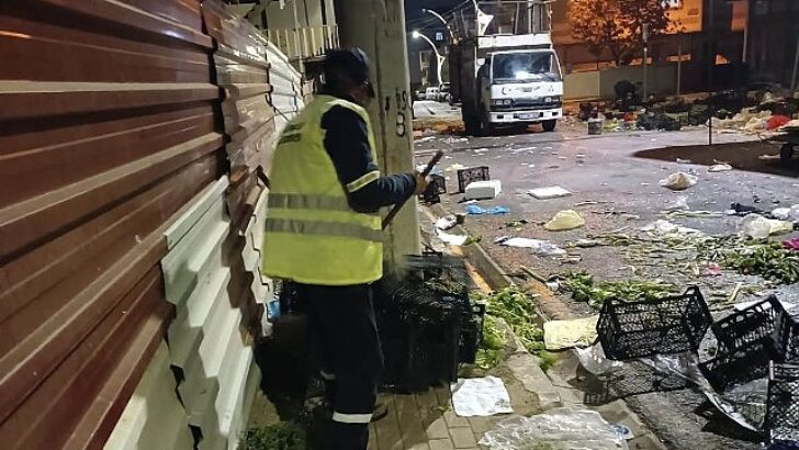 Dilovası’nda Semt Pazarları Hijyenik Hale Getiriliyor