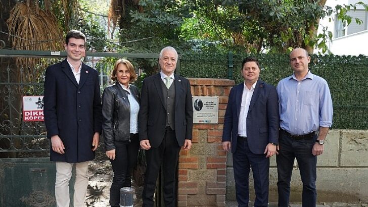 Diş Doktoru Dr. Halit Şazi Kösemihal’in anısı Kadıköy’de yaşatılıyor